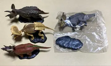 카이요도 캡슐Q 트리케라톱스 4종 세트