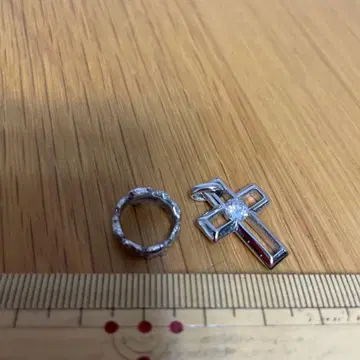 실버 펜던트 2개 세트