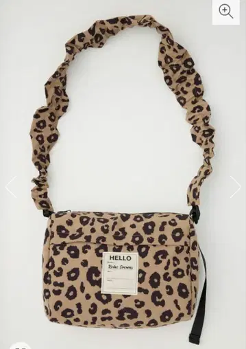 로데오 크라운 레오파드 무늬 프릴 2way 숄더백
