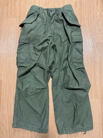 70s U.S.ARMY M-65 필드 팬츠 실물 1974년제