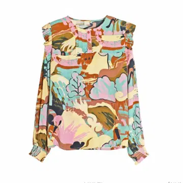 COQULE NUMPH 패턴 셔츠