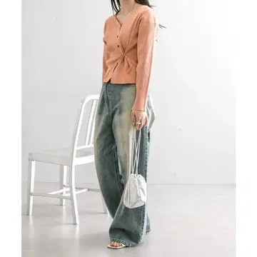 미스틱 레이어드 버튼 가디건