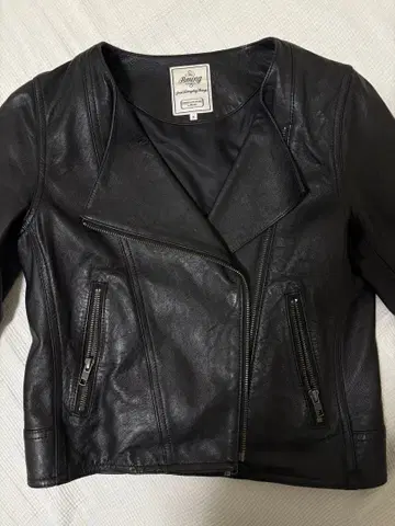 B:MING 블랙 라이더 자켓 S 사이즈