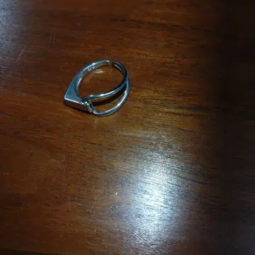 실버 트라이앵글형 반지