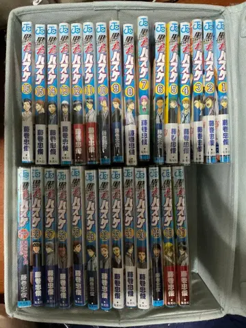 쿠로코의 농구 1~28권, 캐릭터 바이블 세트 [투명 커버 보관]