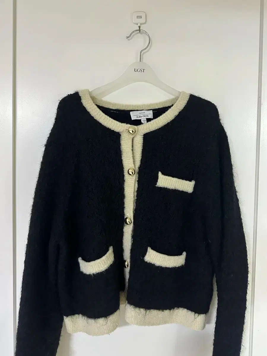&amp; Other Stories Gold Button Knit Cardigan