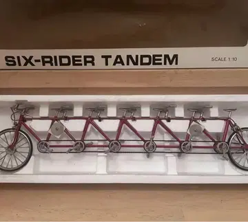 6인승 자전거 모형 자전거 모형 쇼와 레트로 완구 빈티지 완구 53cm