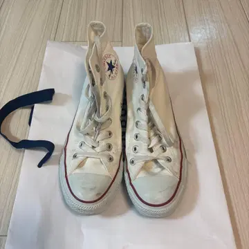 CONVERSE 올스타 하이컷 화이트