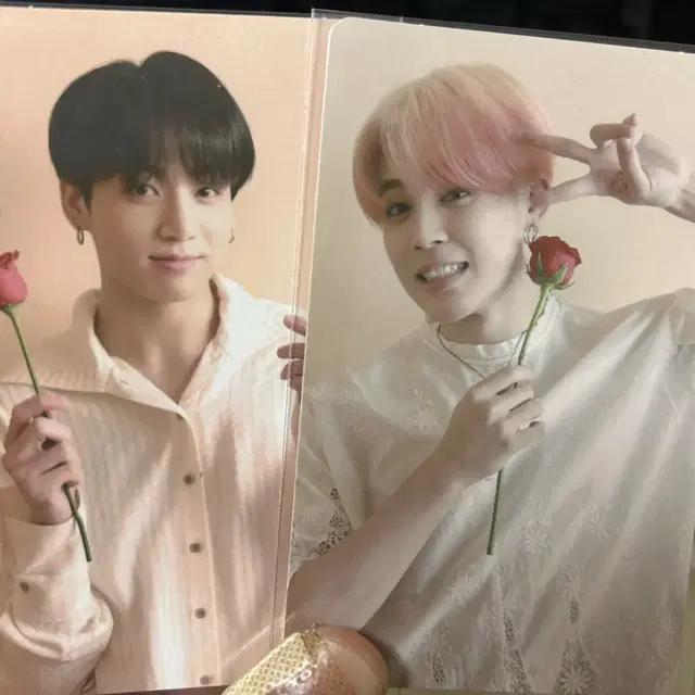 방탄소년단 2019메모리즈 포카 지민,정국 일괄 bts photocard