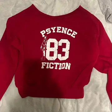 w.w.g 트레이닝복 엘리엇 넘버링 원숄더 맨투맨