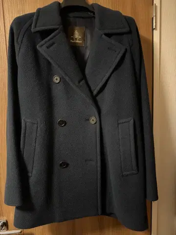 폴 스튜어트 다크 블루 피 코트