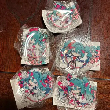 하츠네 미쿠 RACING MIKU 아크릴 키체인 2025ver.