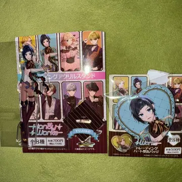 HoneyWorks 패밀리마트 유지로 아크릴 스탠드 캔뱃지