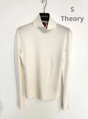 띠어리 모크넥 긴팔 풀오버 S 사이즈 아이보리