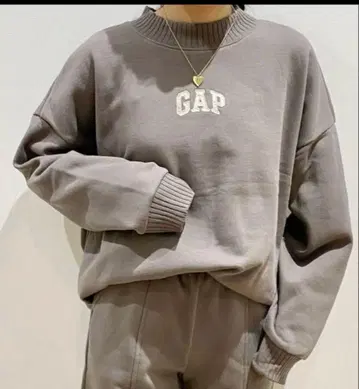 GAP 모크넥 트레이닝복 맨투맨 XL