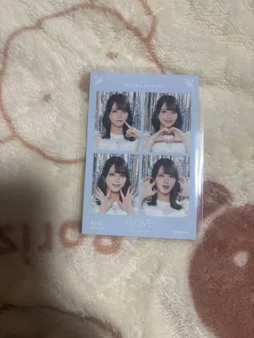 =LOVE 이코러브 사사키 마이카 4컷 사진