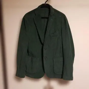 이탈리아제 코듀로이 자켓 TG.50 그린