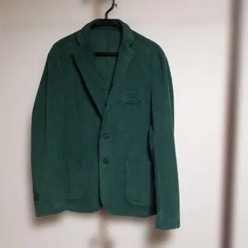 이탈리아제 코듀로이 자켓 TG.50 그린