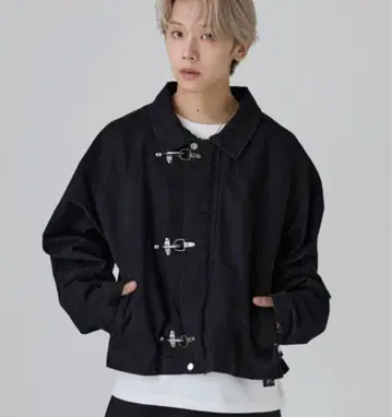 MSG 숏 기장 파이어맨 숏 기장 덕 자켓