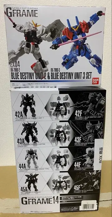 기동전사 건담 G 프레임 EX04 G 프레임 14 미개봉 박스
