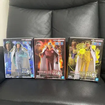 [ 익명 배송 ] 원피스 THE 출항 아오키지&키자루&아카이누 3체 세트