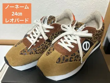 NO NAME 노네임 스니커즈 플렉스 브라운 레오파드
