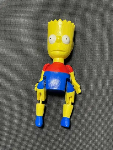 바트 심슨 가동식 피규어