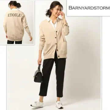 BARNYARDSTORM 밴야드 스톰 자카드 가디건