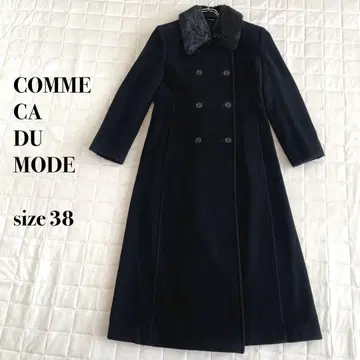 COMME CA DU MODE 롱 코트 블랙 size 38(M)