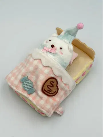 스미코구라시 케이크 침대 테노리 봉제 인형 시로쿠마