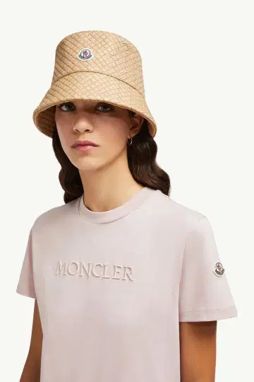 MONCLER 반팔 T셔츠 S 핑크