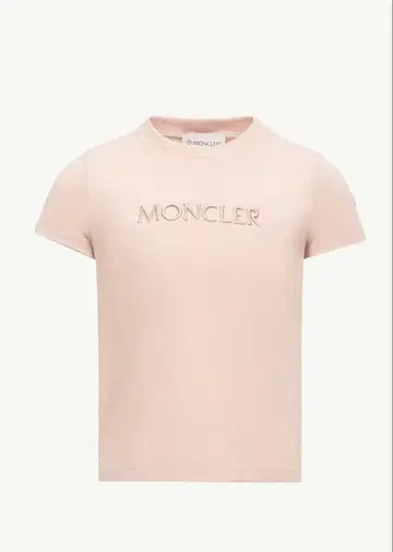 MONCLER 반팔 T셔츠 S 핑크
