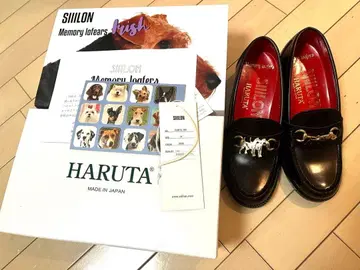 미사용품 택 포함 SIIILON x HARUTA Memory 로퍼