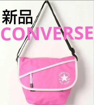 컨버스 숄더백 새상품 로고 CONVERSE 핑크 운동 스포츠
