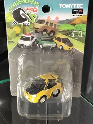 토미텍 쵸로Q 큐즈 QS-01 시빅 타입 R 보닛 블랙