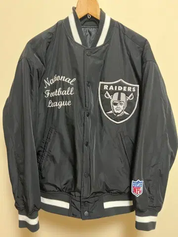 RAIDERS NFL x GU 바시티 자켓 레이더스 자켓