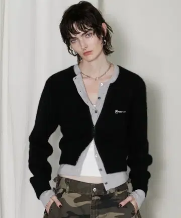 PRANK PROJECT 레이어드 크루 가디건