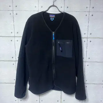 파타고니아 Patagonia 신틸라 가디건 L 블랙 플리스
