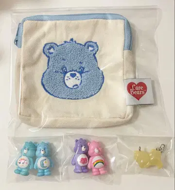 케어베어 CareBears 파우치 파랑 피규어 가챠가챠