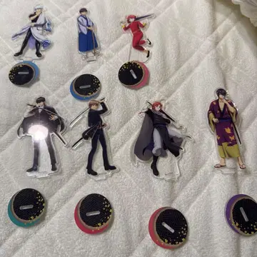 은혼 훼미리마트 한정판 트레이딩 아크릴 스탠드 컴플리트 세트