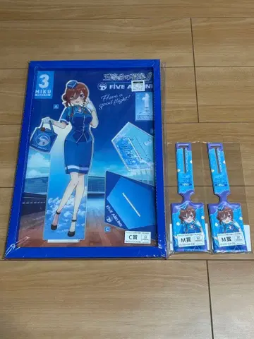 캐럿 복권 5등분의 신부 특대형 아크릴 스탠드 특전 포함.