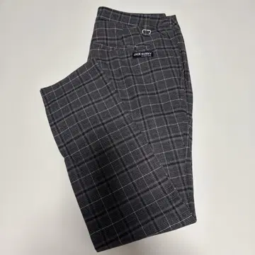잭 버니 체크 팬츠