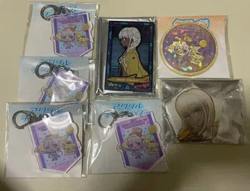 단간론파 V3 요나가 안지 산리오 오각형 캔뱃지 아크릴 스탠드