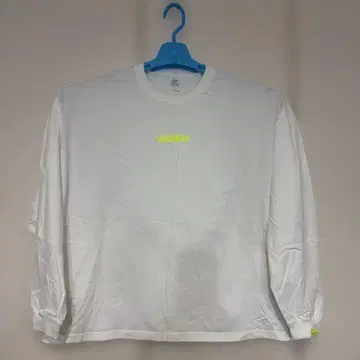 VAUNDY 롱T 심호흡 무도관 L 사이즈 화이트