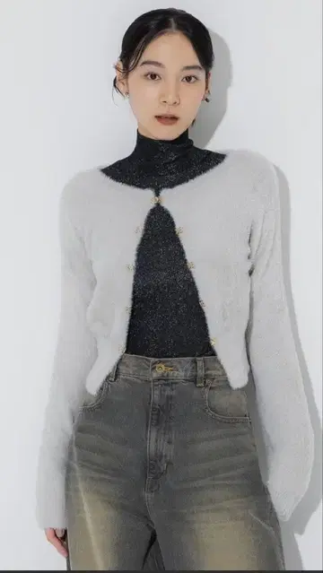 studious 니트 가디건