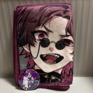 모루데오 페이스 타월 캔 배지 세트