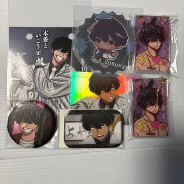 도원암귀 모모츠노 사쿠스케 캔뱃지 아크릴 키링 코스터 달력