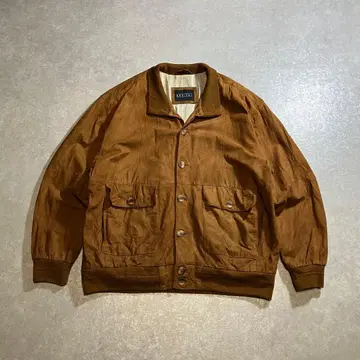 70s 80s 유로 빈티지 발스타 자켓 스웨이드 천연 가죽 가죽