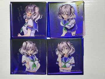 아마카노 2 아크릴 코스터 사쿠라 4점 세트