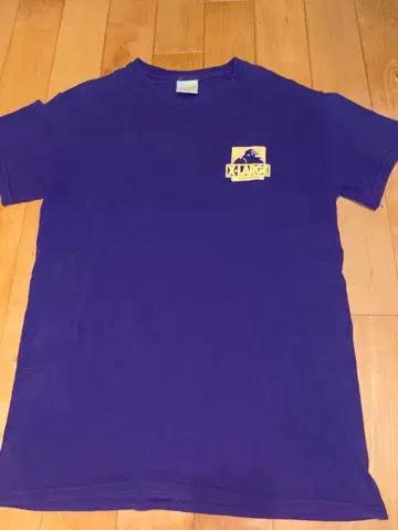 X-LARGE 고릴라 로고 T셔츠 S 보라색